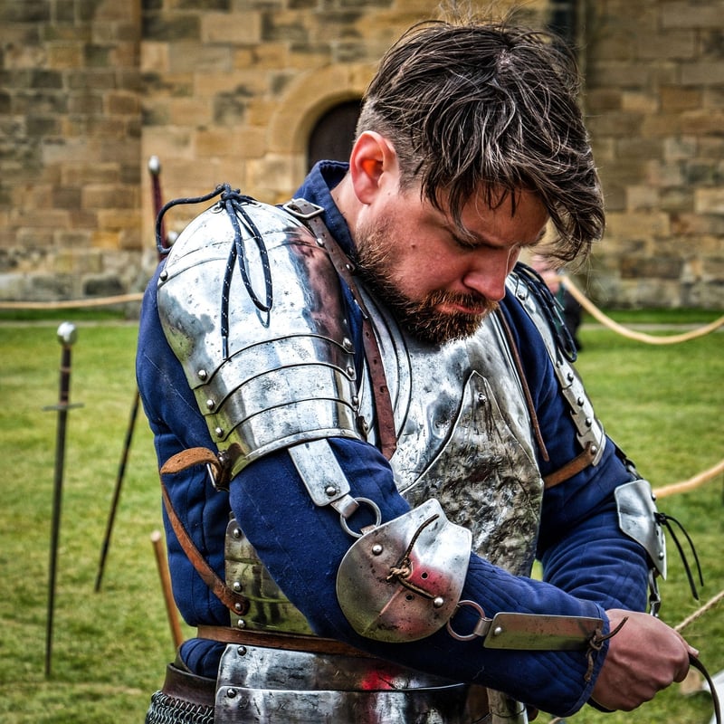 Medieval Knights Reenactment